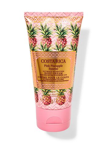 Kem dưỡng thể cấp ẩm tối ưu mini Pink Pineapple Sunrise Travel Size Ultimate Hydration Body Cream Kem Dưỡng Thể