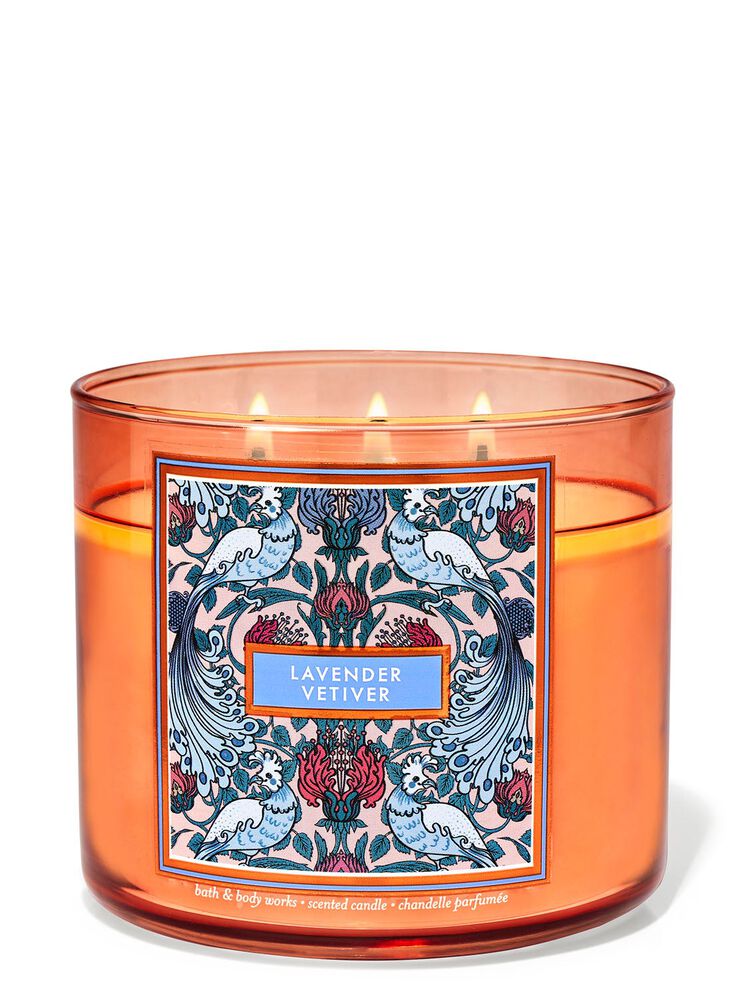 Lavender Vetiver 3-Wick Candle 3-Wick Candle
