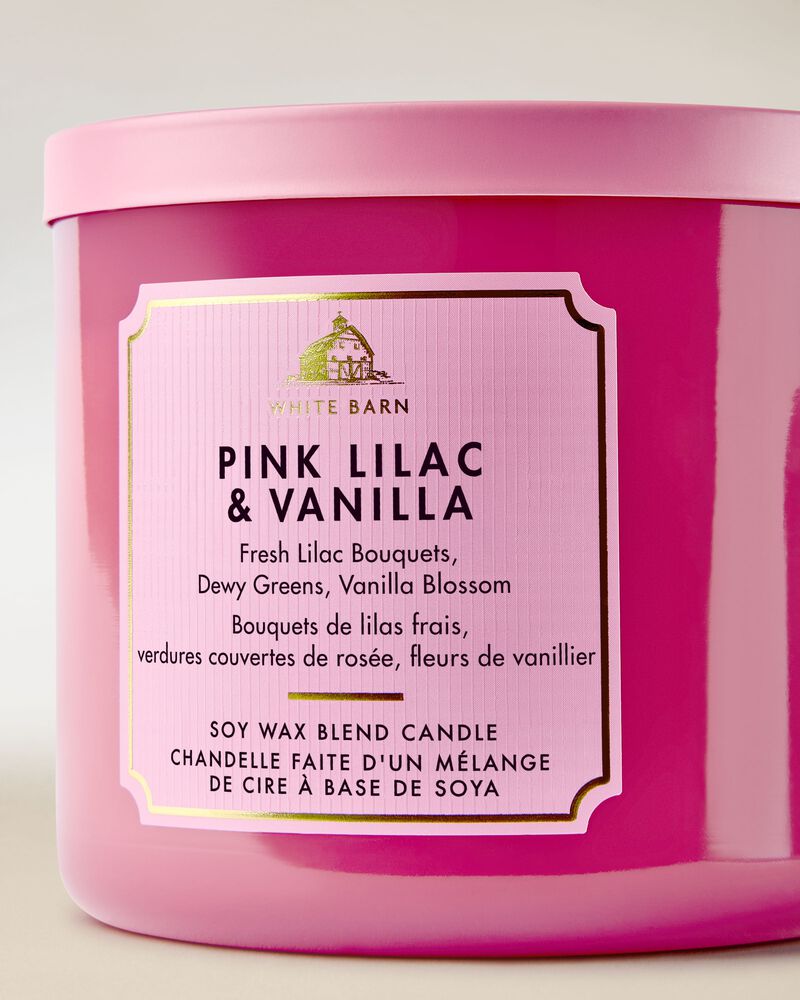 Nến 3 Bấc Pink Lilac & Vanilla 3-Wick Candle 3-Wick Candle
