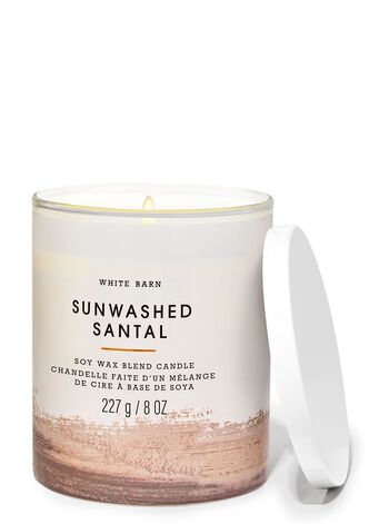 Sun-Washed Santal Single Wick Candle Sun-Washed Santal Single Wick Candle