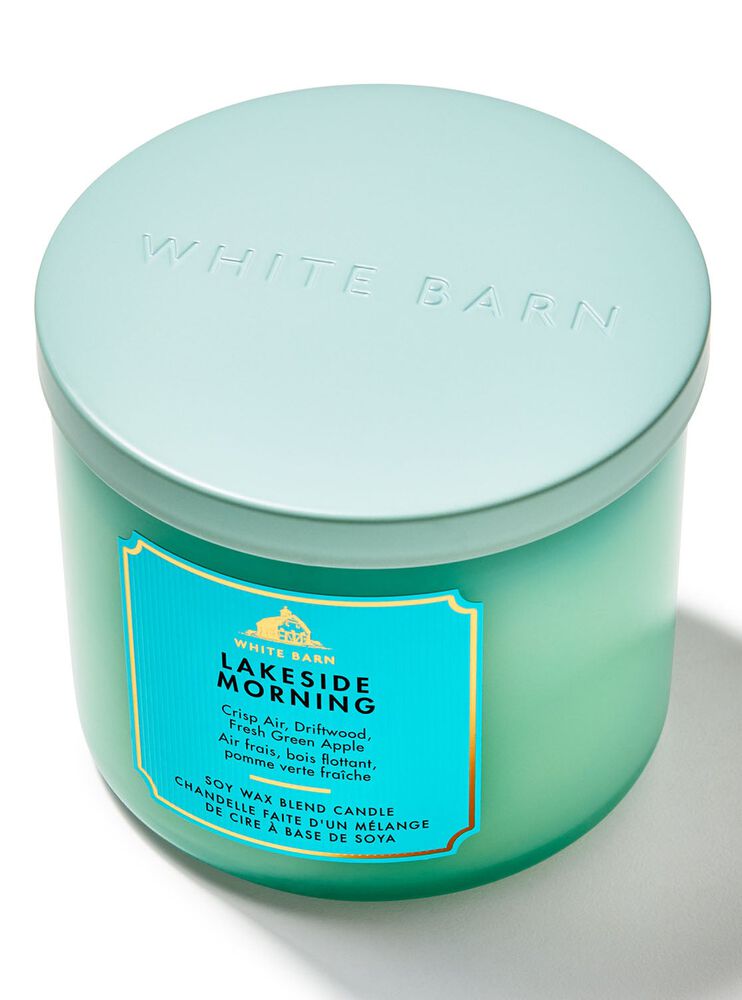 Nến 3 Bấc Lakeside Morning 3-Wick Candle Nến 3 Bấc