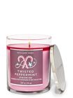 Nến 1 Bấc Twisted Peppermint Single Wick Candle image number null