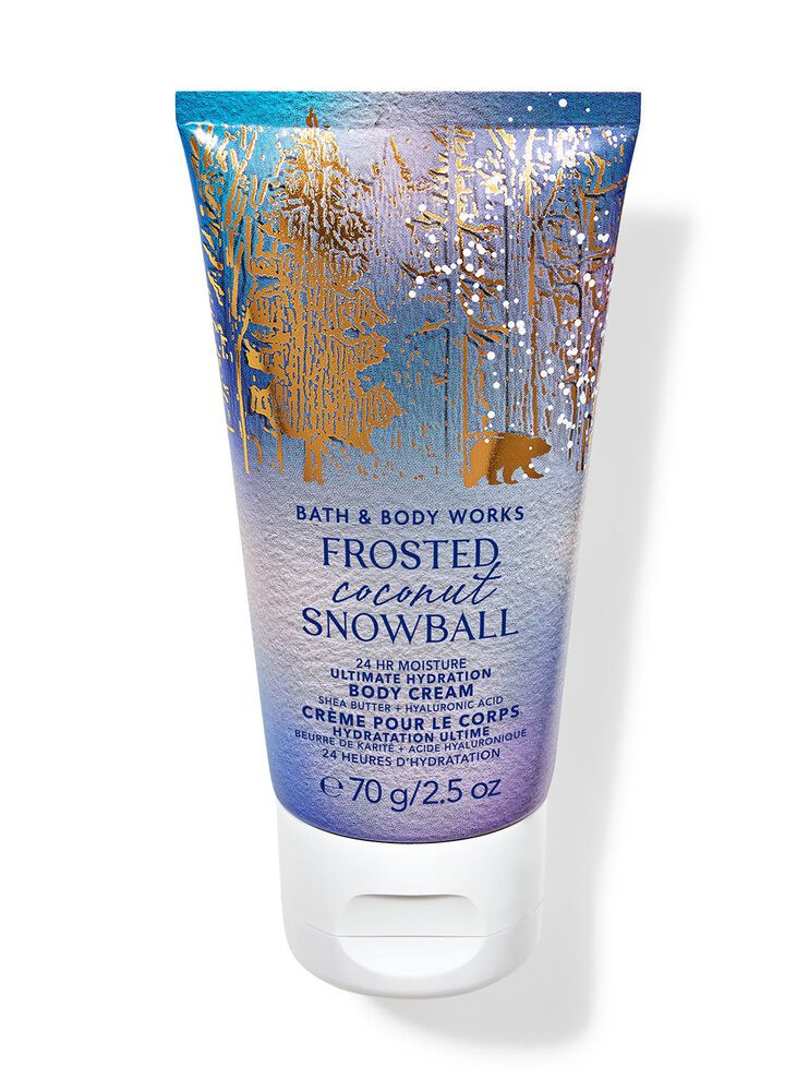 Frosted Coconut Snowball Travel Size Ultimate Hydration Body Cream Kem Dưỡng Thể Cấp Ẩm Tối Ưu Mini Size