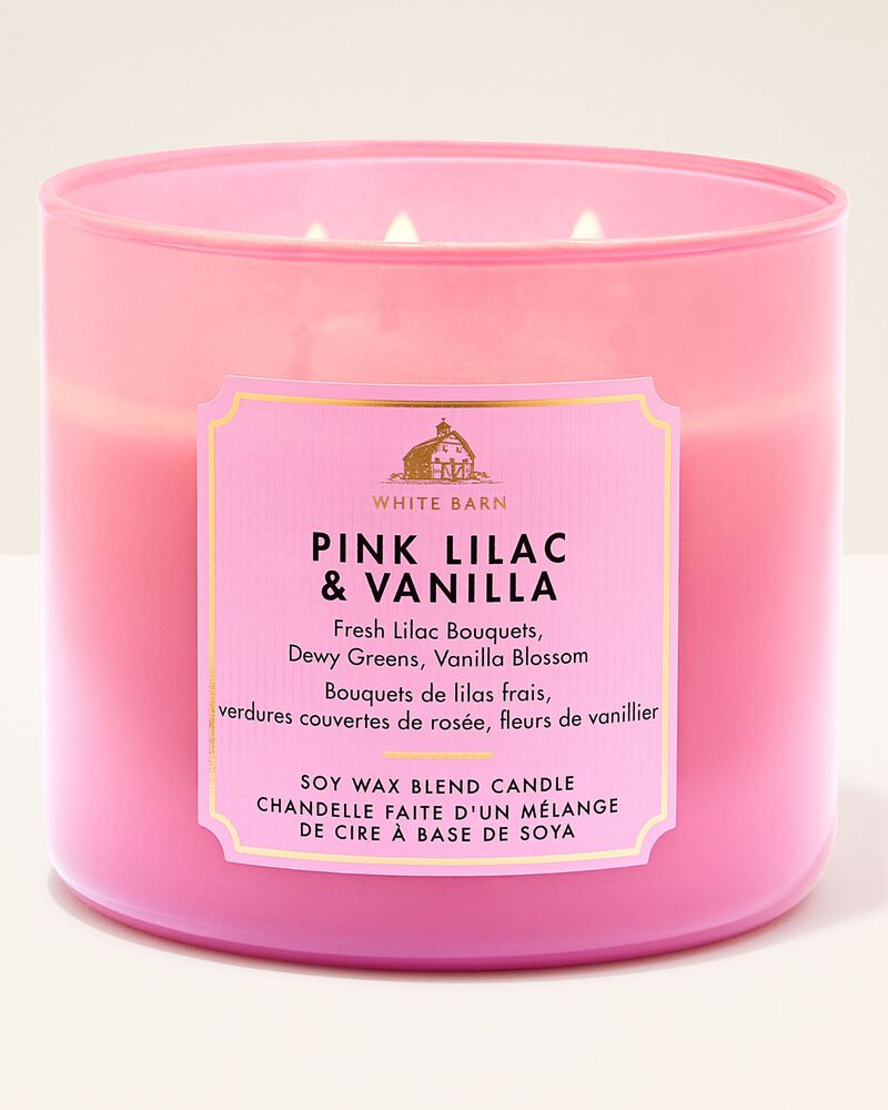 Nến 3 Bấc Pink Lilac & Vanilla 3-Wick Candle 3-Wick Candle