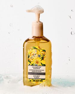 Nước Rửa Tay Dạng Gel L&agrave;m Sạch Kitchen Lemon Cleansing Gel Hand Soap image number null
