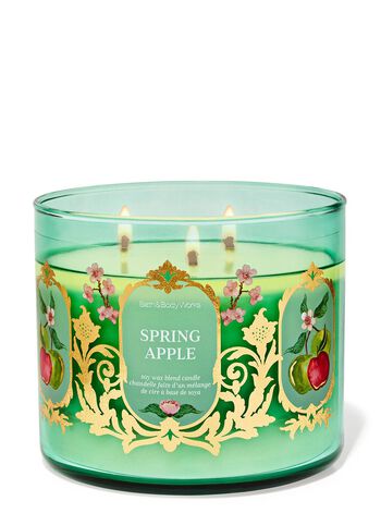 Nến 3 Bấc Spring Apple 3-Wick Candle Nến 3 Bấc
