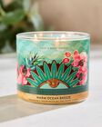 Nến 3 Bấc Warm Ocean Breeze 3-Wick Candle image number null