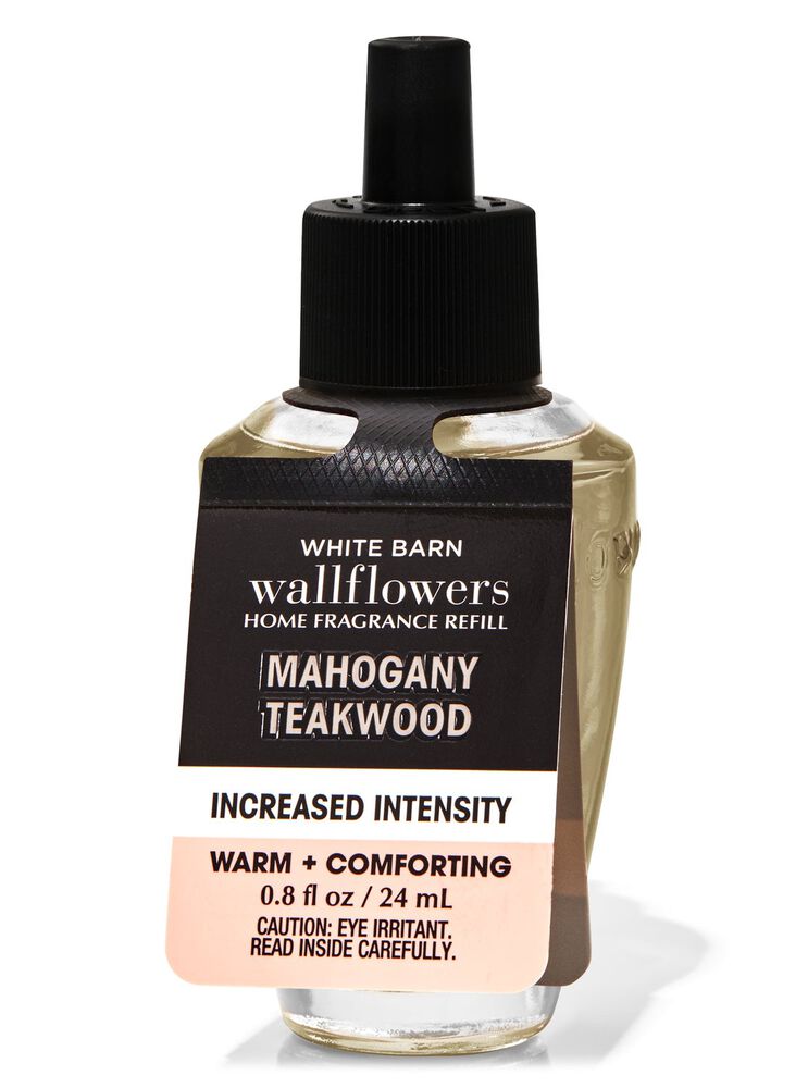 Tinh Dầu Xông Phòng Mahogany Teakwood Increased Intensity Wallflowers Fragrance Refill Tinh Dầu Xông Phòng