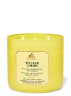 Nến 3 Bấc Kitchen Lemon 3-Wick Candle image number null