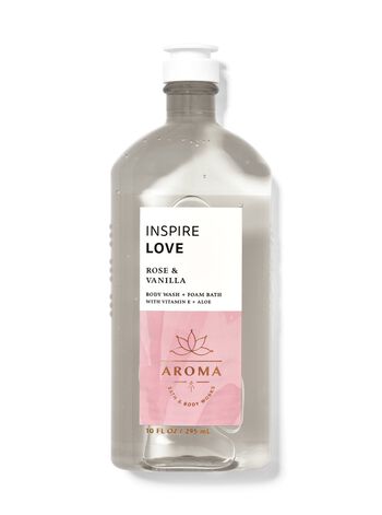 Rose Vanilla Body Wash and Foam Bath Body Wash and Foam Bath