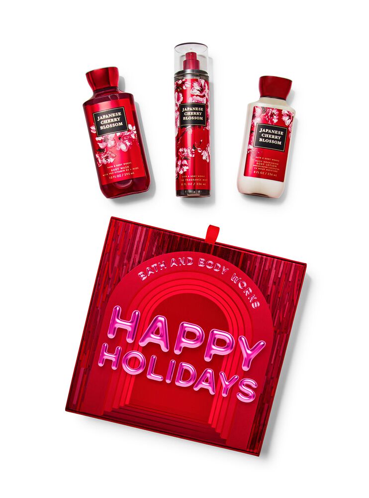 Bộ Qu&agrave; Tặng Japanese Cherry Blossom Gift Box Set Hộp Qu&agrave; Tặng