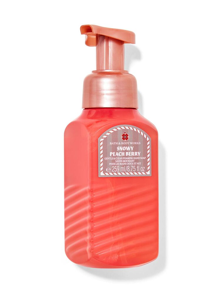 Snowy Peach Berry Gentle & Clean Foaming Hand Soap Nước Rửa Tay Tạo Bọt Làm Sạch & Dịu Nhẹ