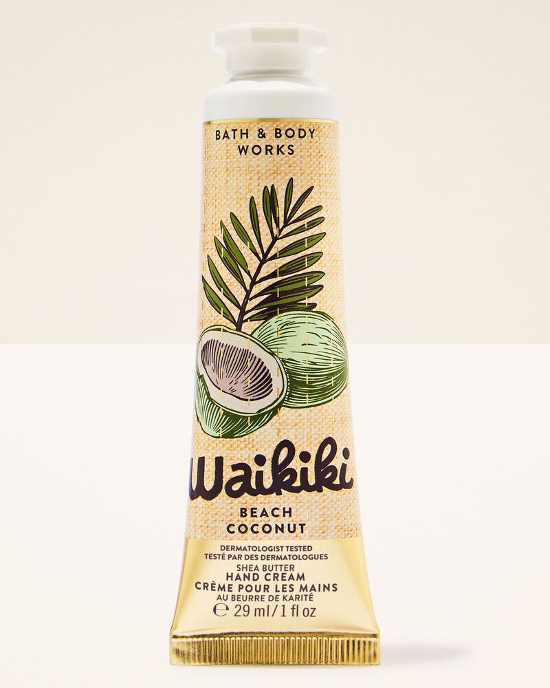 Kem Dưỡng Da Tay Waikiki Beach Coconut Hand Cream Hand Cream