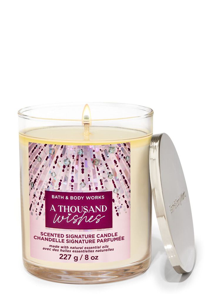 Nến 1 Bấc A Thousand Wishes Single Wick Candle Nến 1 Bấc