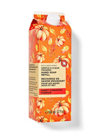 Sweet Cinnamon Pumpkin Gentle & Clean Foaming Hand Soap Refill L&otilde;i X&agrave; Ph&ograve;ng Tạo Bọt Nhẹ Dịu & Sạch
