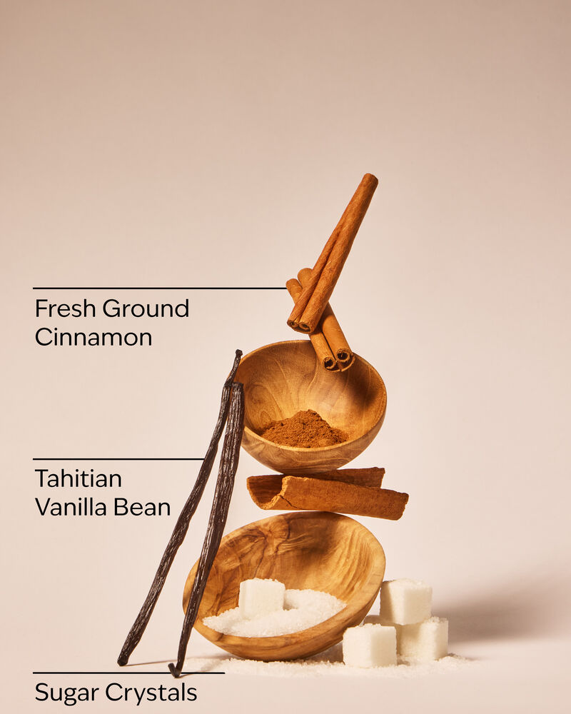 Nến 1 Bấc Cinnamon Spiced Vanilla Single Wick Candle Nến 1 Bấc