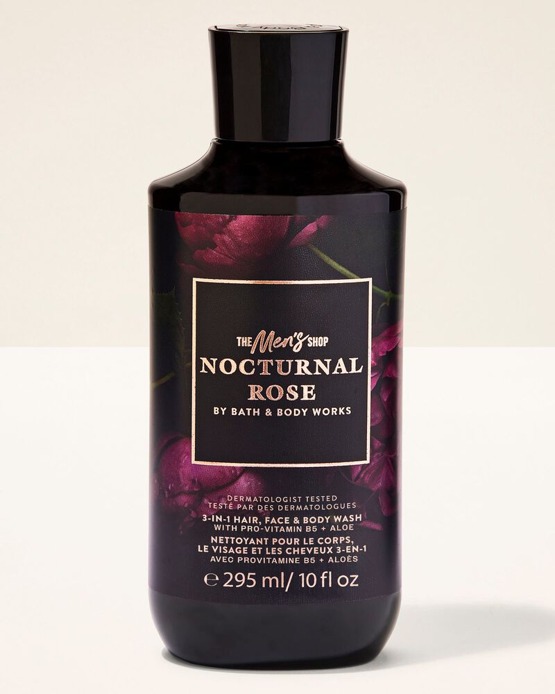 Sữa Tắm 3 Trong 1 Nocturnal Rose 3-in-1 Hair, Face & Body Wash 3-in-1 Hair, Face & Body Wash