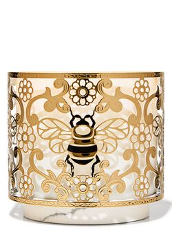 Gi&aacute; Đỡ Nến 3 Bấc Elegant Bee 3-Wick Candle Holder