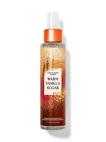 Xịt Thơm Nhũ Kim Cương Warm Vanilla Sugar Diamond Shimmer Mist Xịt Thơm Cơ Thể