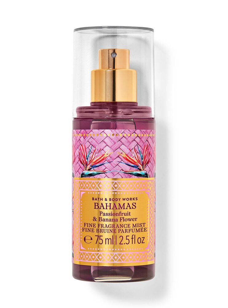 Passionfruit Banana Flower Travel Size Fine Fragrance Mist Xịt thơm toàn thân mini