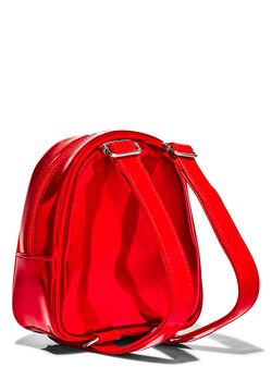 Balo Mini Size Candy Cane Heart Mini Backpack