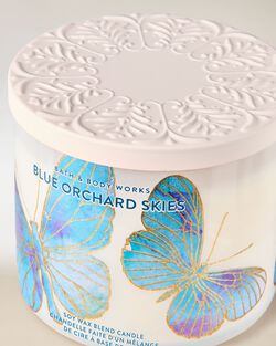 Nến 3 Bấc Blue Orchard Skies 3-Wick Candle image number null