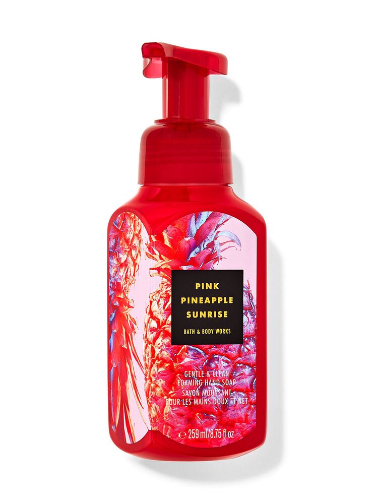 Nước Rửa Tay Tạo Bọt L&agrave;m Sạch & Dịu Nhẹ Pink Pineapple Sunrise Gentle & Clean Foaming Hand Soap Nước Rửa Tay Tạo Bọt