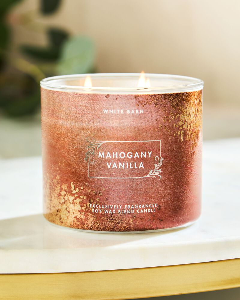 Nến 3 Bấc Mahogany Vanilla 3-Wick Candle 3-Wick Candle