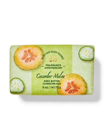 X&agrave; Ph&ograve;ng Cục Bơ Hạt Mỡ Cucumber Melon Shea Butter Cleansing Bar X&agrave; Ph&ograve;ng Cục