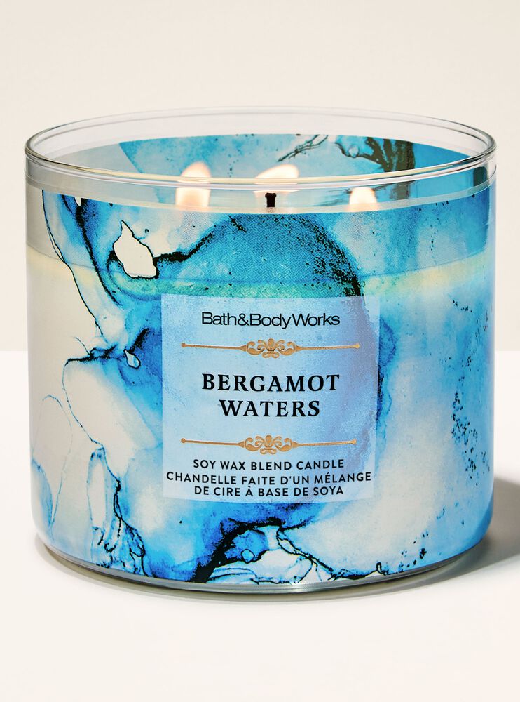 Nến 3 Bấc Bergamot Waters 3-Wick Candle 3-Wick Candle