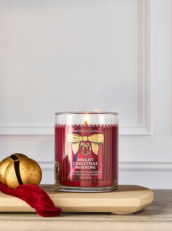 Nến 1 Bấc Bright Christmas Morning Single Wick Candle Single Wick Candle