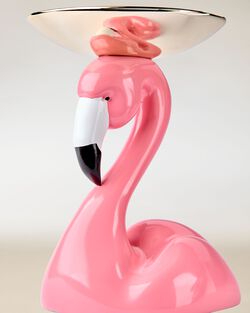 Đế Nến 3 Bấc Flamingo Head 3-Wick Candle Holder image number null