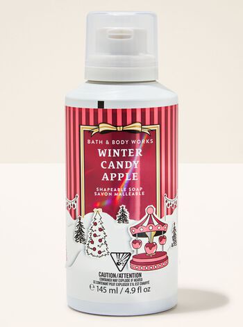 Bọt Tắm Tạo H&igrave;nh Winter Candy Apple Shapeable Soap Shapeable Soap