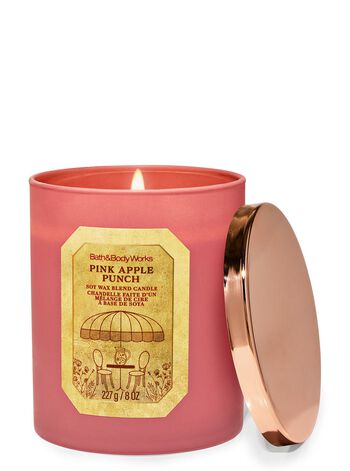 Pink Apple Punch Single Wick Candle Nến 1 tim Pink Apple Punch Single Wick Candle
