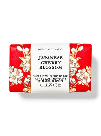 Japanese Cherry Blossom Shea Butter Cleansing Bar Xà phòng shea butter Japanese Cherry Blossom Shea Butter Cleansing Bar