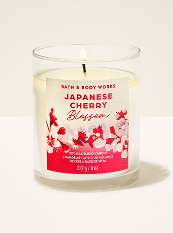 Nến 1 Bấc  Japanese Cherry Blossom Single Wick Candle Single Wick Candle