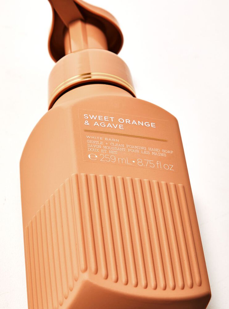 Nước Rửa Tay Tạo Bọt L&agrave;m Sạch & Dịu Nhẹ Sweet Orange & Agave Gentle & Clean Foaming Hand Soap Nước Rửa Tay Tạo Bọt