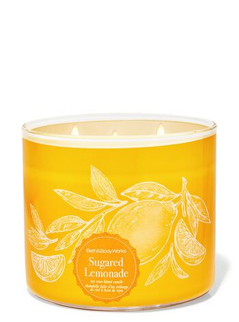 Nến 3 Bấc Sugared Lemonade 3-Wick Candle Nến 3 Bấc
