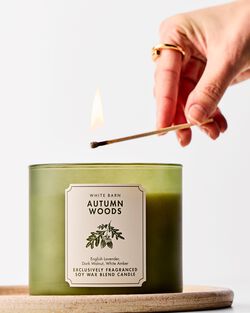 Nến 3 Bấc Autumn Woods 3-Wick Candle image number null