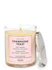 Nến 1 Bấc Champagne Toast Single Wick Candle image number null