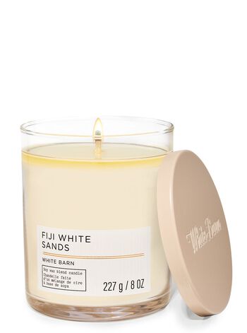 Fiji White Sands Single Wick Candle Fiji White Sands Single Wick Candle