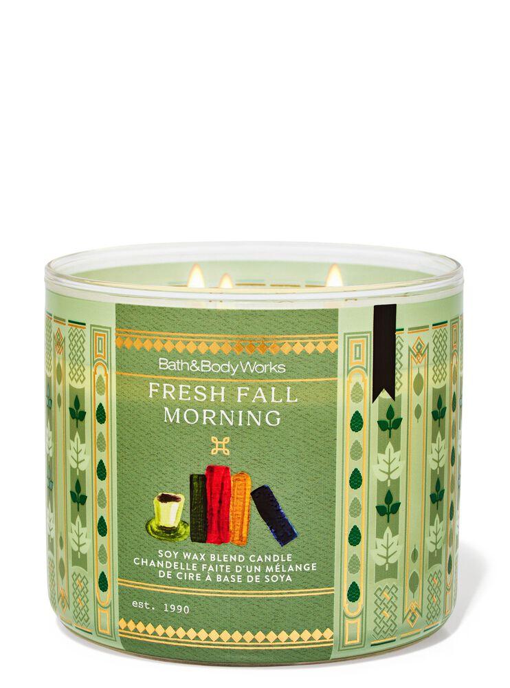 Fresh Fall Morning 3-Wick Candle Nến 3 Bấc