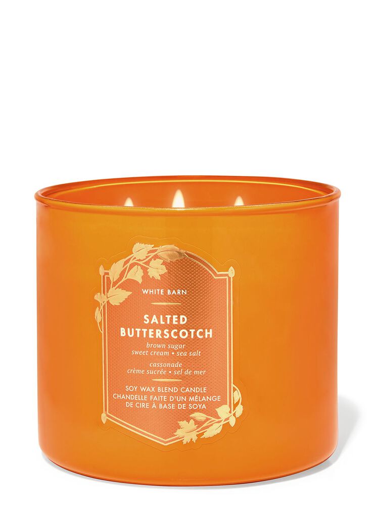 Salted Butterscotch 3-Wick Candle 3-Wick Candle