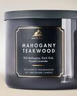 Nến 3 Bấc Mahogany Teakwood 3-Wick Candle image number null
