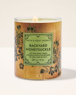 Nến 1 Bấc Backyard Honeysuckle Single Wick Candle image number null