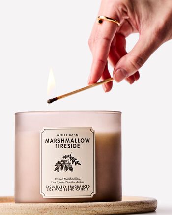 Nến 3 Bấc Marshmallow Fireside 3-Wick Candle 3-Wick Candle