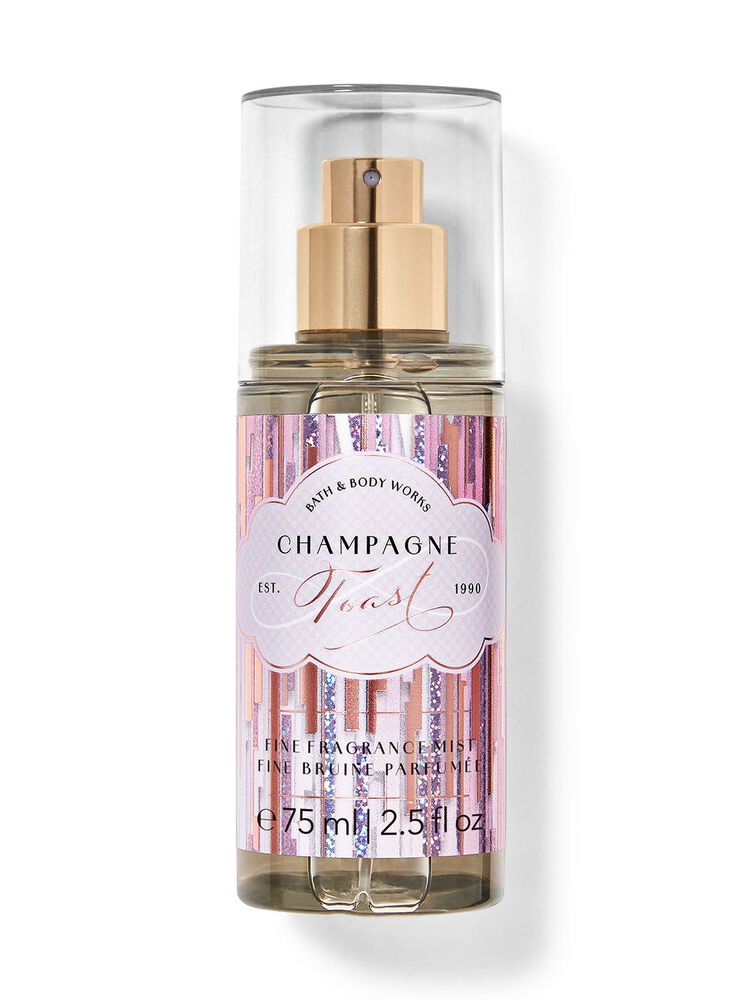 Xịt thơm toàn thân mini Champagne Toast Travel Size Fine Fragrance Mist Xịt Thơm Cơ Thể