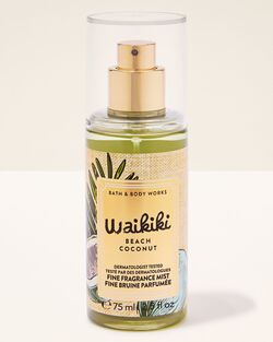 Xịt Thơm Cao Cấp Mini Size Waikiki Beach Coconut Travel Size Fine Fragrance Mist image number null