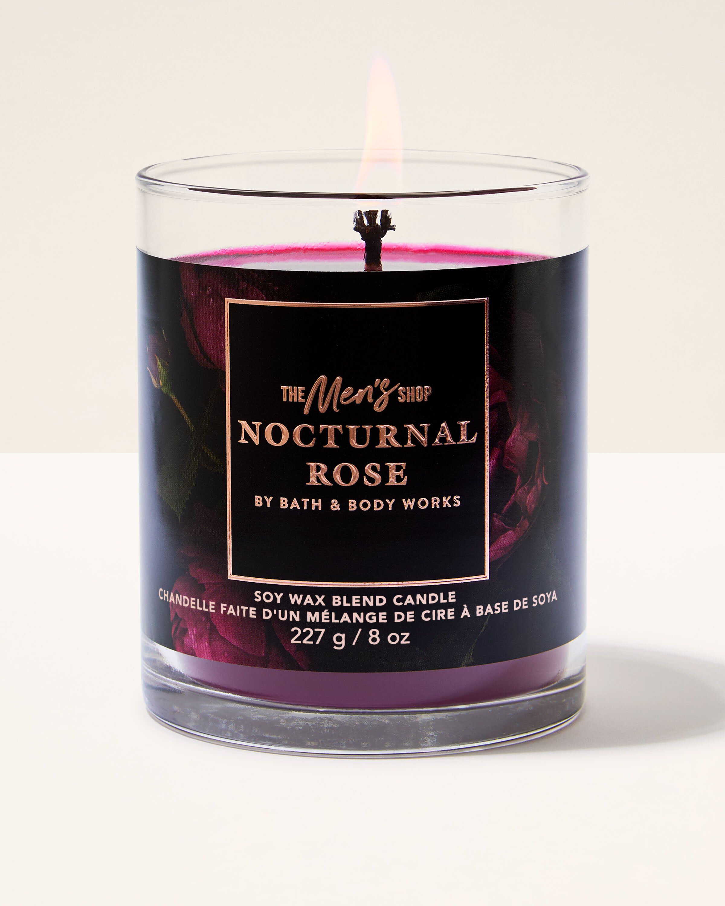 Shop Nocturnal Rose Single Wick Candle | Bath & Body Works Vietnam