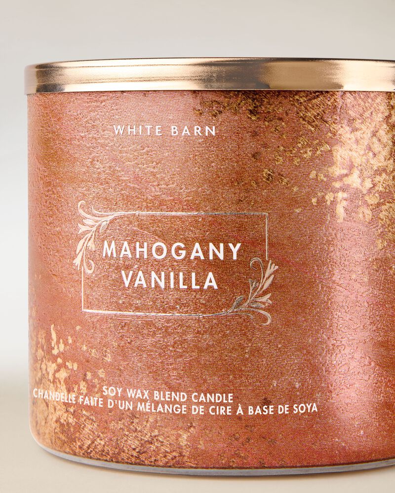 Nến 3 Bấc Mahogany Vanilla 3-Wick Candle 3-Wick Candle